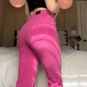 Pink Corduroy BDG urban outfitter pants